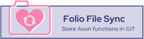 Folio File Sync Button