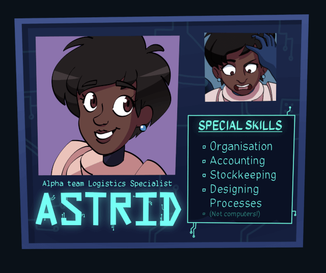 Crew Bio - Astrid